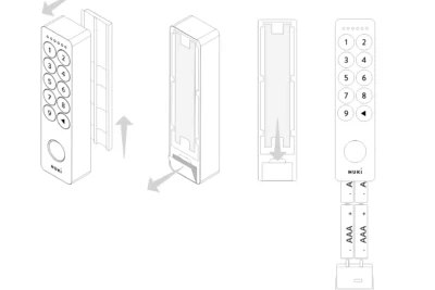 Nuki Keypad 2.0 baterije